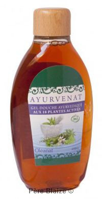 Gel douche ayurvedique aux 18 plantes actives - 200 ml - OLEANAT