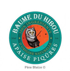 Baume du Hibou - Apaise piqûres BIO - 30 ml - OLEANAT