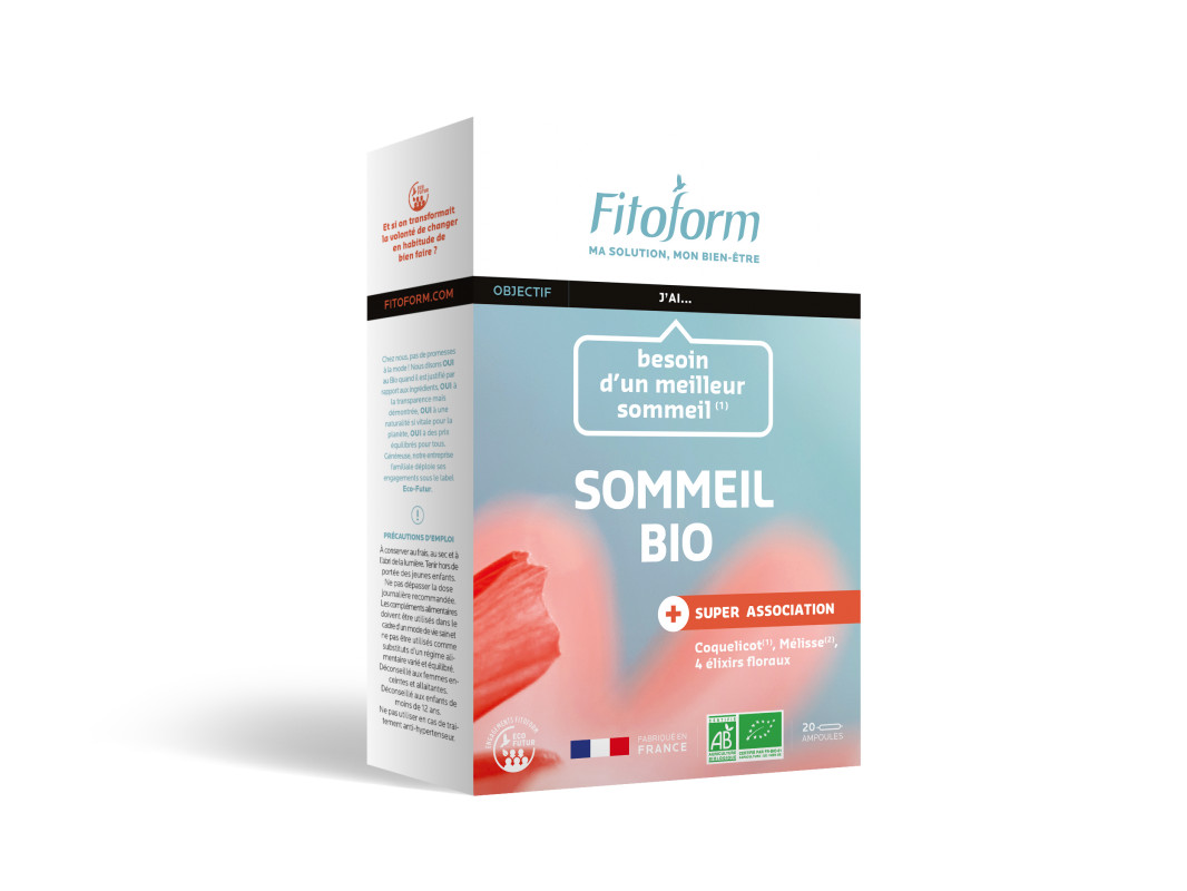 Sommeil Bio - 20 ampoules x 10 ml - FITOFORM