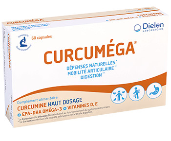 CURCUMÉGA - 60 capsules - DIELEN17.95