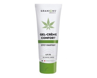 Gel - Crème confort CBD - tube 75 ml - GRANIONS