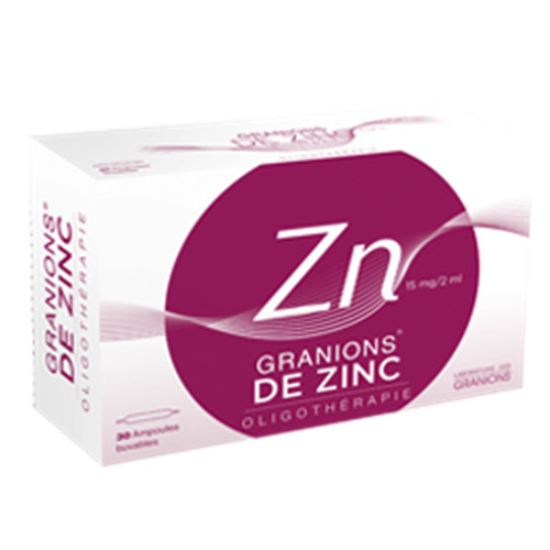 Granions de Zinc - 30 ampoules - GRANIONS AMM