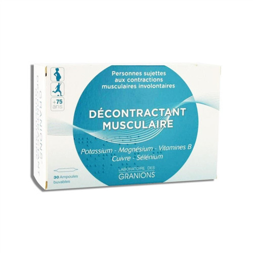 Granions Décontractant musculaire - 30 ampoules - GRANIONS