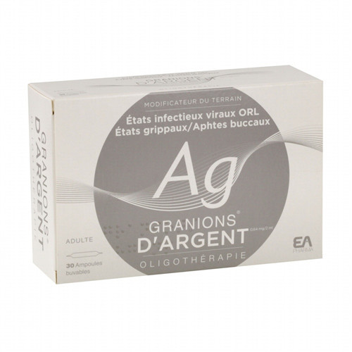 Granions d'Argent - 30 ampoules - GRANIONS