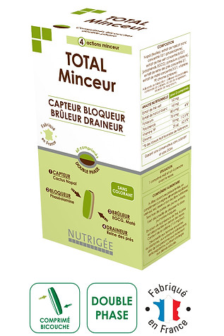 TOTAL Minceur - 60 comprimes bicouches - NUTRIGEE