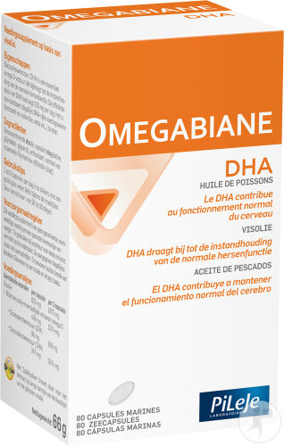 OMEGABIANE DHA végétal - 80 caps - PILEJE