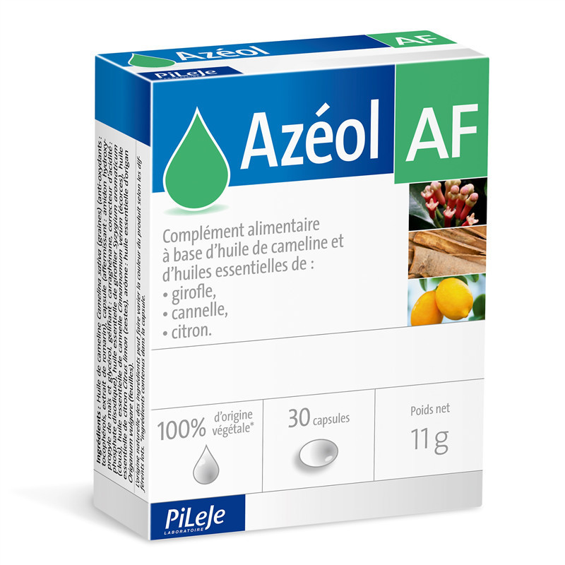 Azéol AF - 30 capsules - PILEJE