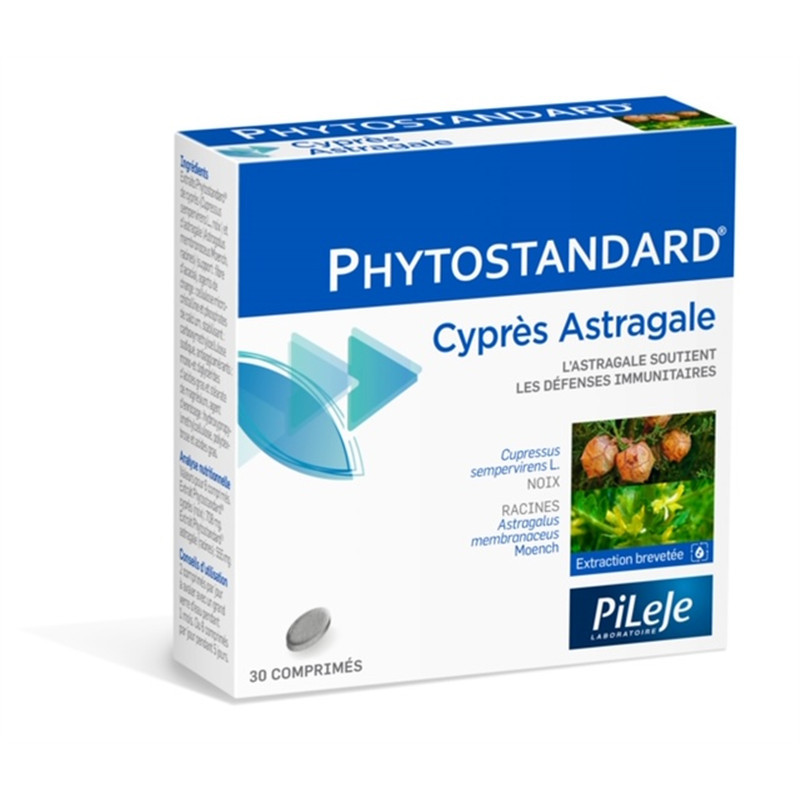 Cyprès Astragale - 30 comprimes - PHYTOSTANDARD - PILEJE