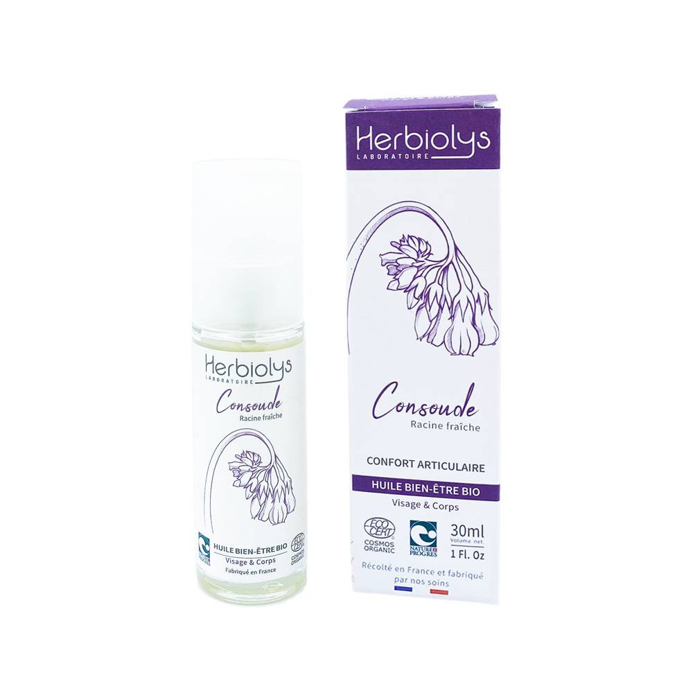 Macérat huileux Consoude - 30 ml - HERBIOLYS