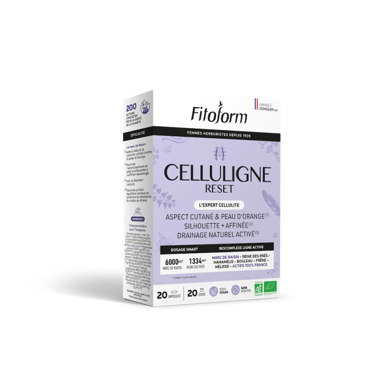 Celluligne Reset BIO - 20 ampoules- FITOFORM