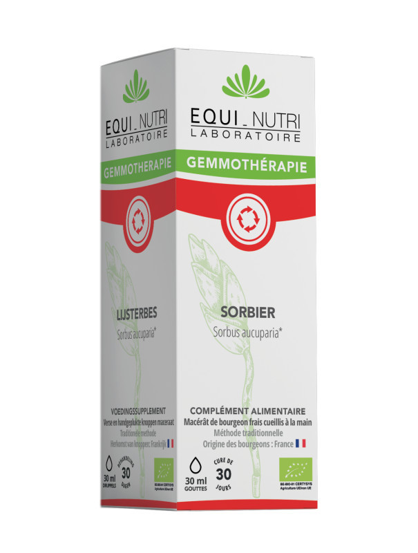 Bourgeons BIO - Sorbier - 30 ml - EQUI-NUTRI