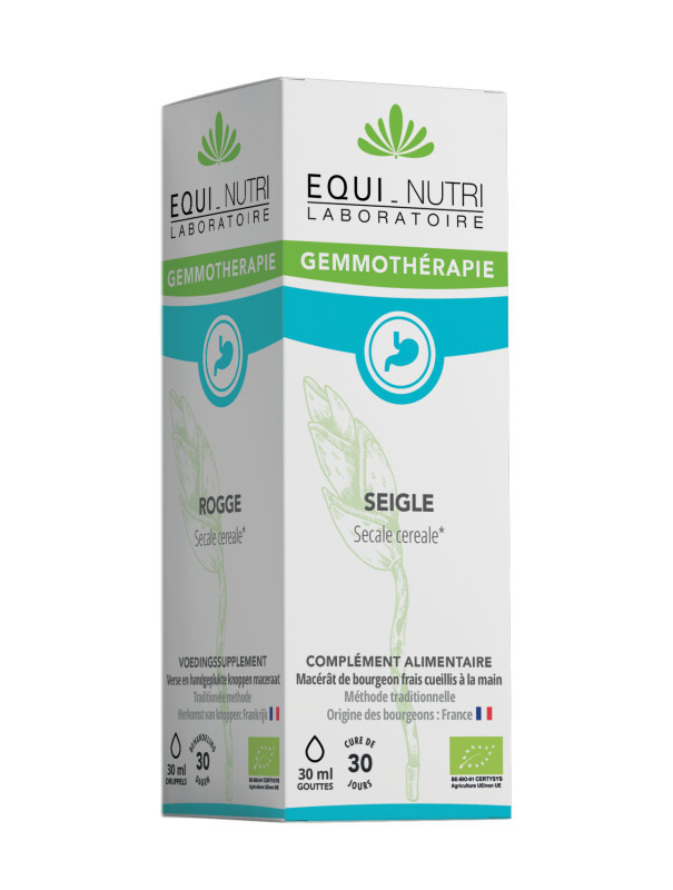 Bourgeons BIO - Seigle - 30 ml - EQUI-NUTRI