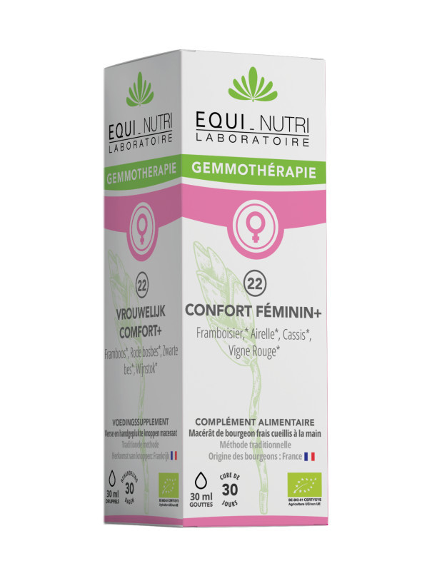 Bourgeons BIO - N°22 confort féminin + - 30 ml - EQUI-NUTRI