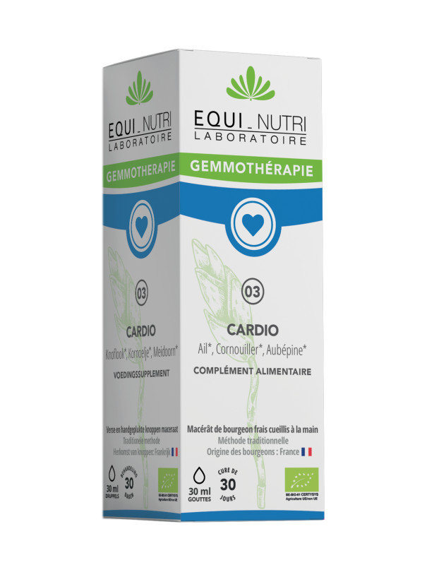Bourgeons BIO - N°03 cardio - 30 ml - EQUI-NUTRI