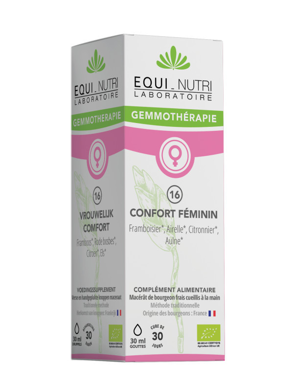 Bourgeons BIO - N°16 confort féminin - 30 ml - EQUI-NUTRI