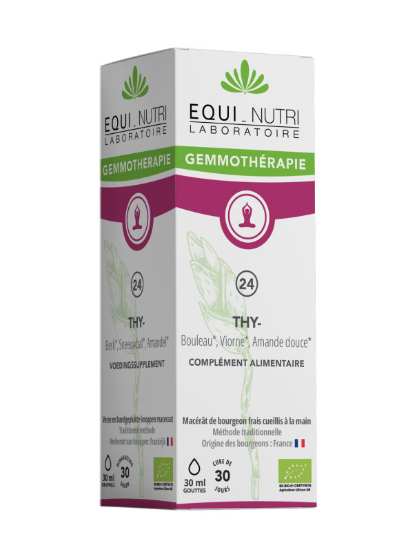 Bourgeons BIO - N°24 thy - - 30 ml - EQUI-NUTRI