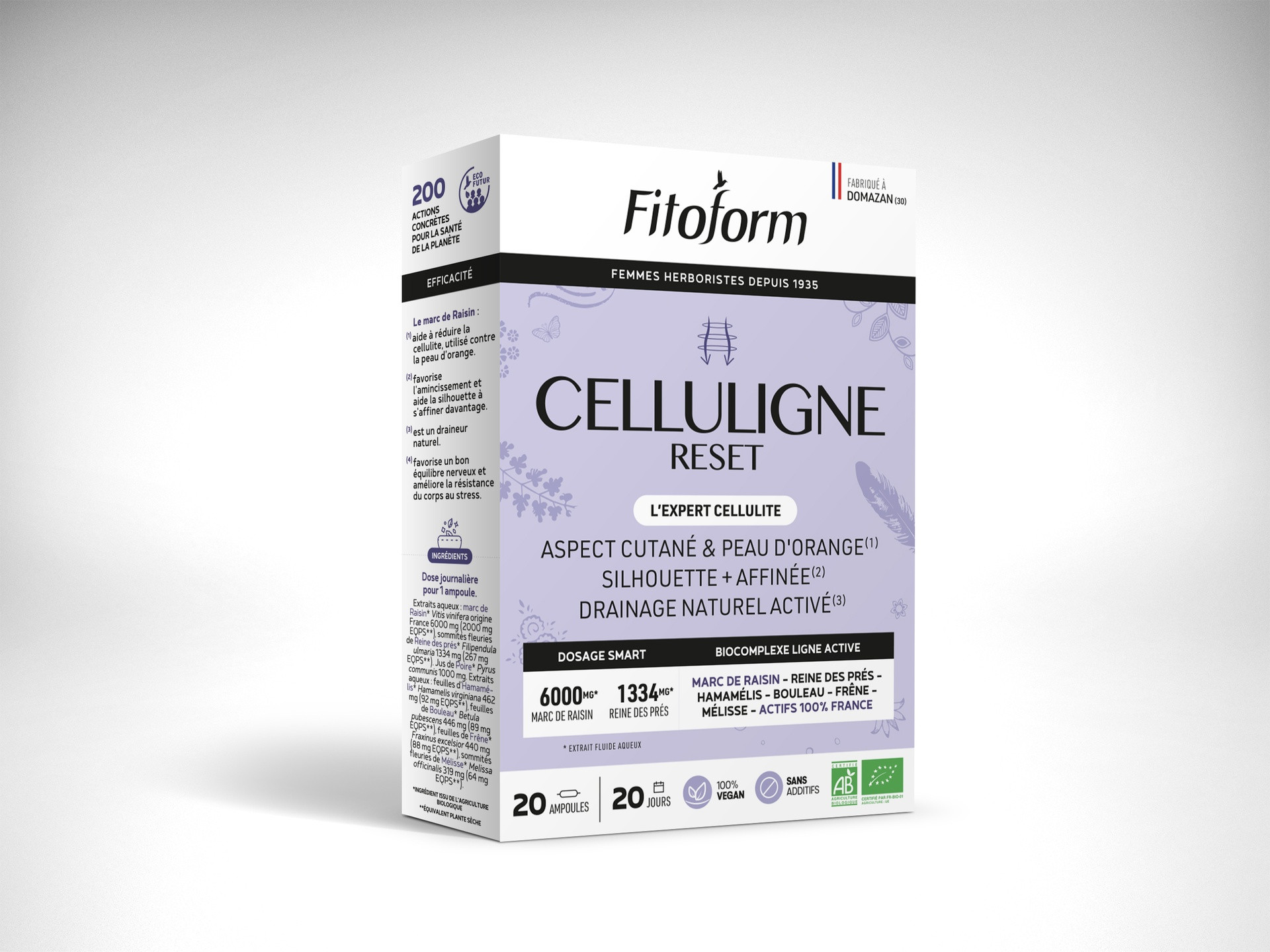 Celluligne Reset BIO - 20 ampoules- FITOFORM