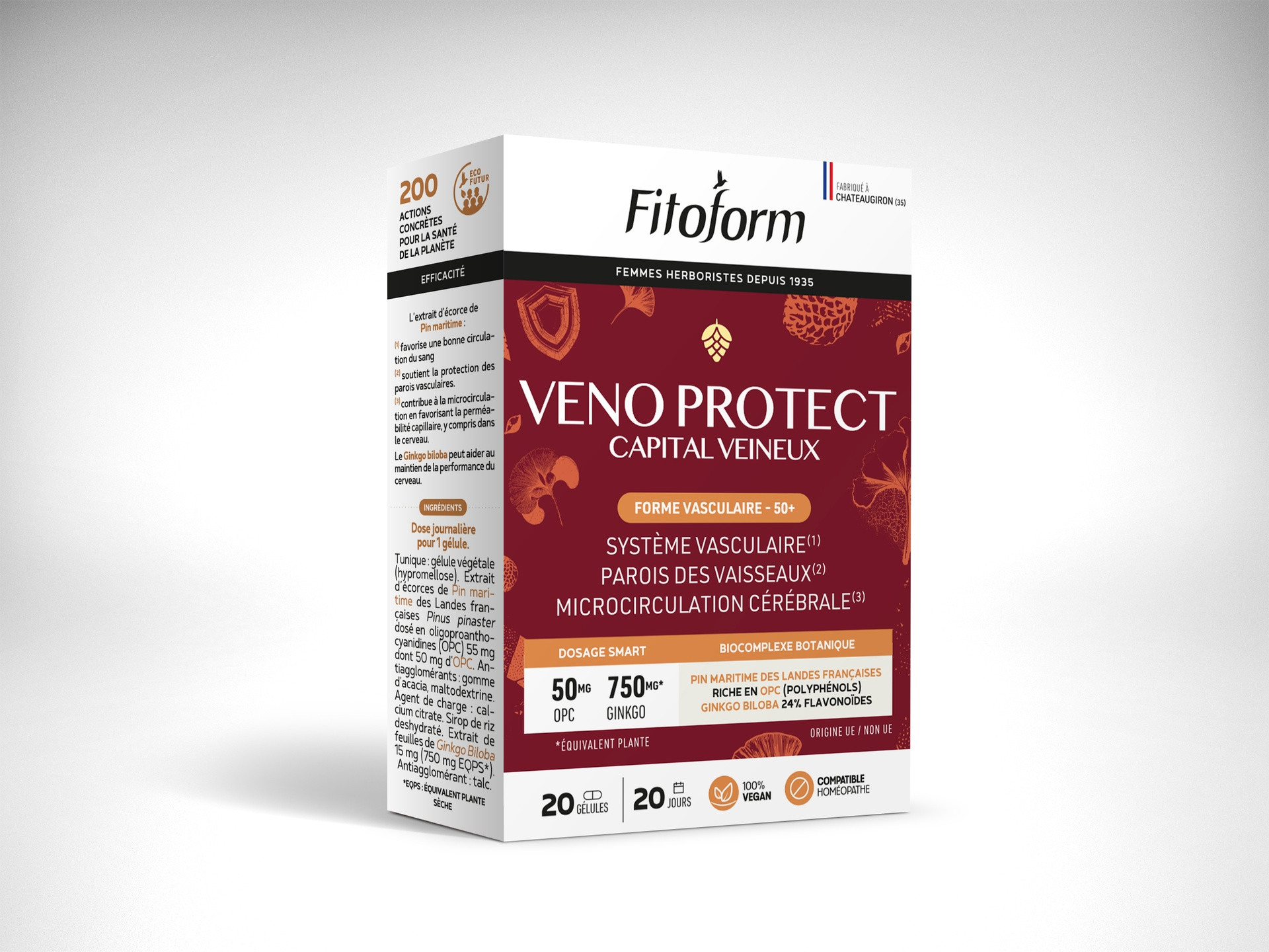 Veino Protect capital veineux - 20 gélules - FITOFORM