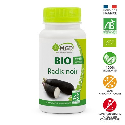 Radis noir - 90 gélules - MGD