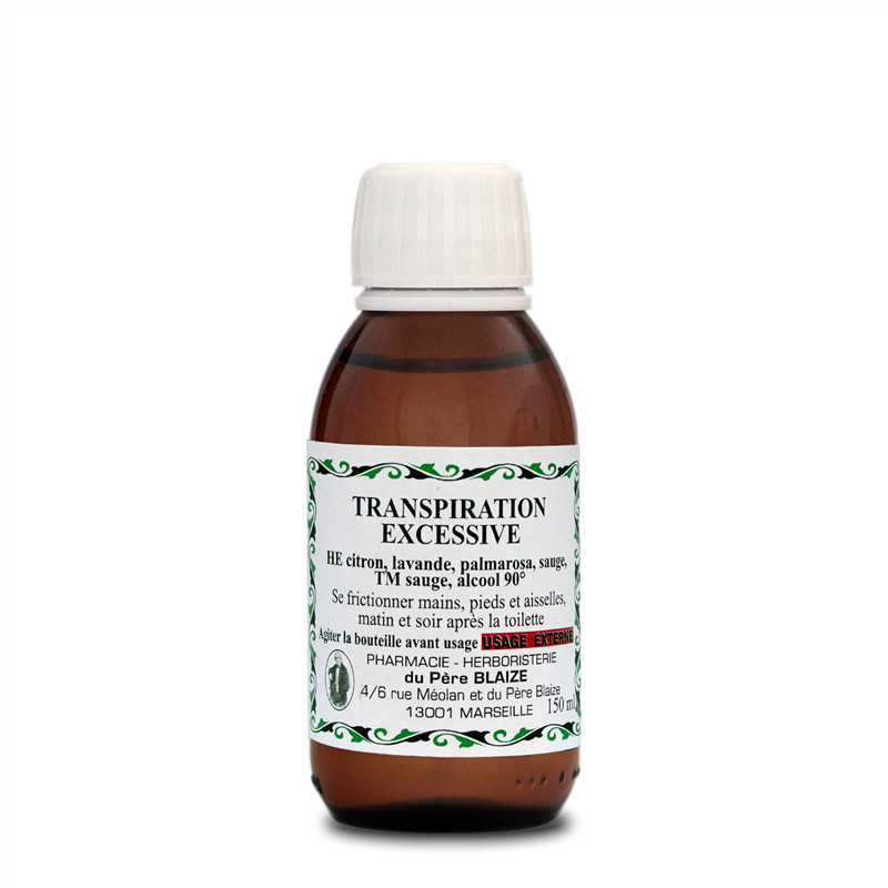 Lotion transpiration excessive - 150 ml - PÈRE BLAIZE