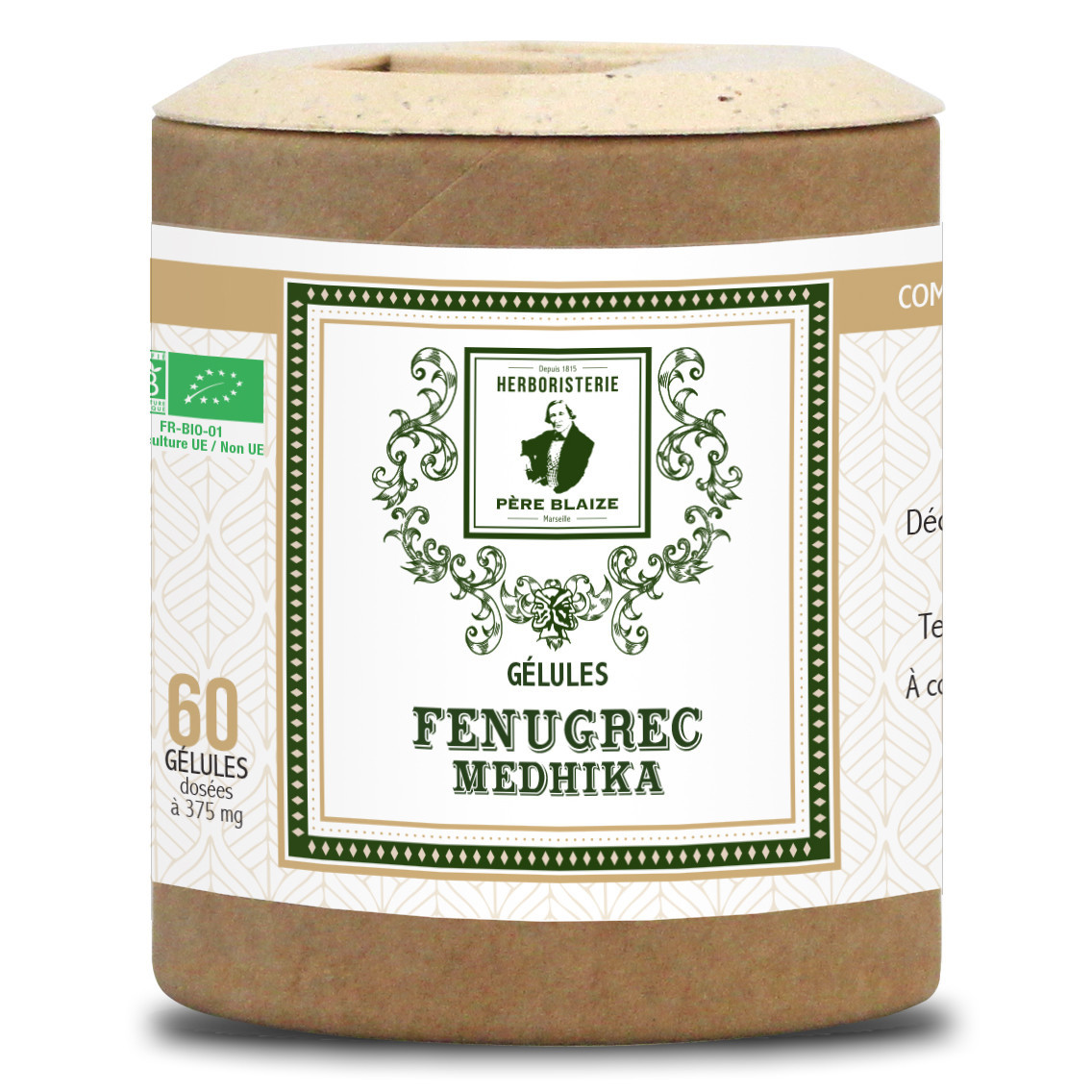 Gélules Fenugrec Medhika - 60 gélules - PÈRE BLAIZE