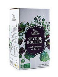 Seve de bouleau BIO Cassis - 2 Litres - FEE NATURE