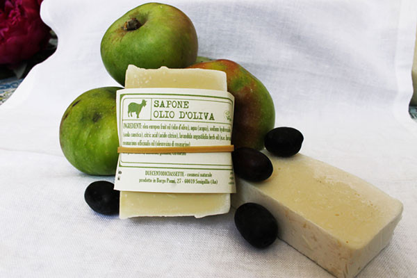Savon de Marseille vegetal - 90 gr  - DUECENTODICIASSETTE