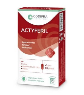 Actyferil - 60 gélules - CODIFRA