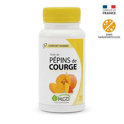 Courge (huile de pépins) - 100 capsules - MGD