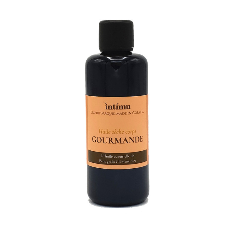 Gourmande, Huile corps à la Clémentine - 100 ml - INTIMU