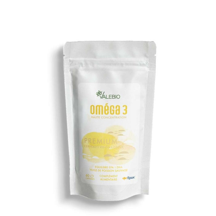Omega 3 Epax® - 60 gelules - VALEBIO 