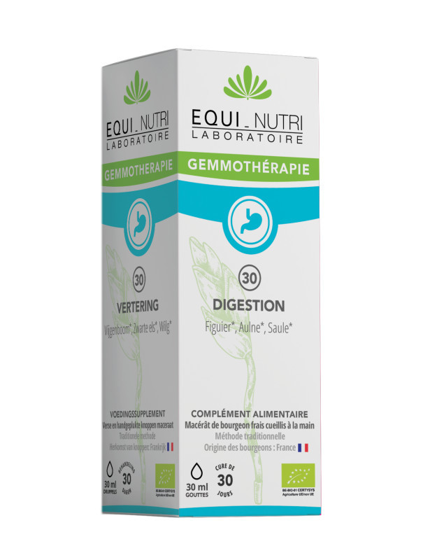 Bourgeons BIO - N°30 digestion - 30 ml - EQUI-NUTRI