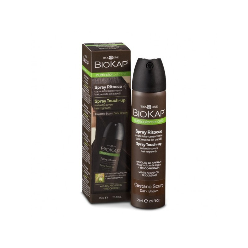 Nutricolor delicato - Spray retouche - Châtain foncé - 75 ml - BIOKAP