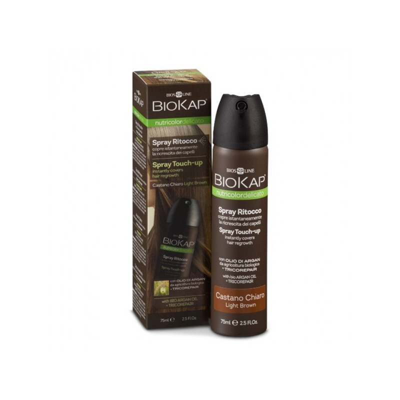 Nutricolor delicato - Spray retouche - Châtain clair - 75 ml - BIOKAP
