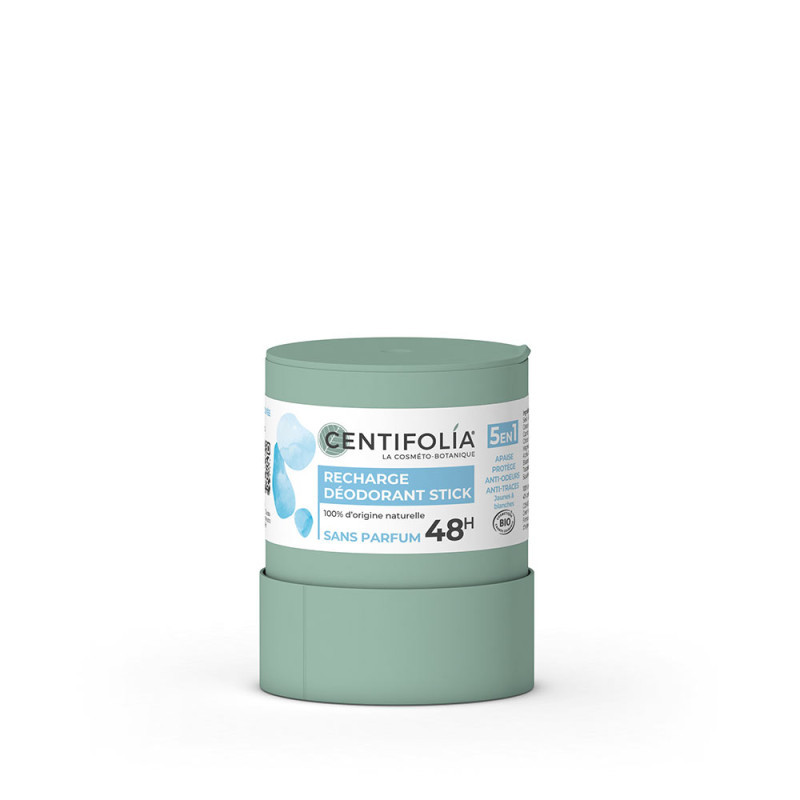 Recharge déodorant stick 48H - Sans parfum - 50 gr - CENTIFOLIA