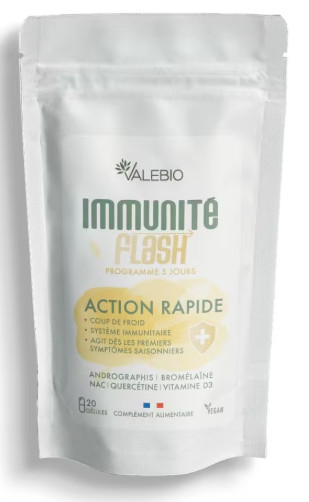  Immunité Flash - 12g - 200 gelules - VALEBIO