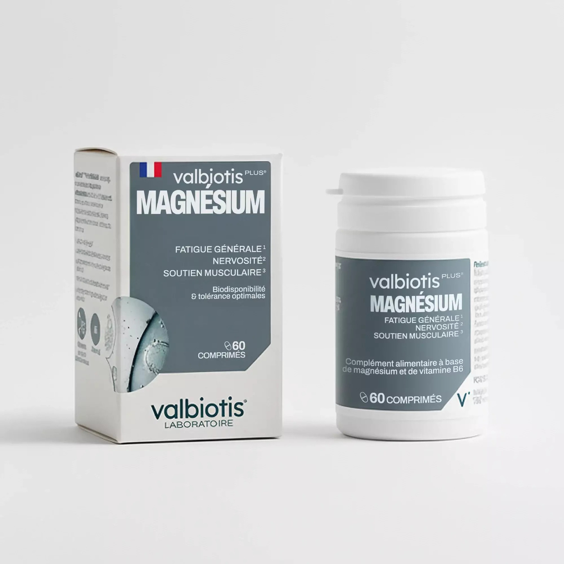 Plus Magnesium - 60 comprimés - VALBIOTIS 