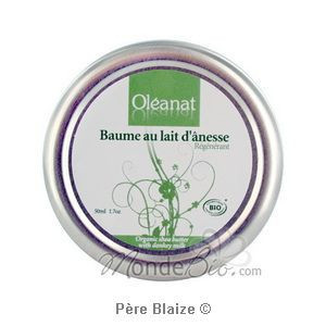 Baume au lait d'ânesse hypoallergénique - 50 ml - OLEANAT