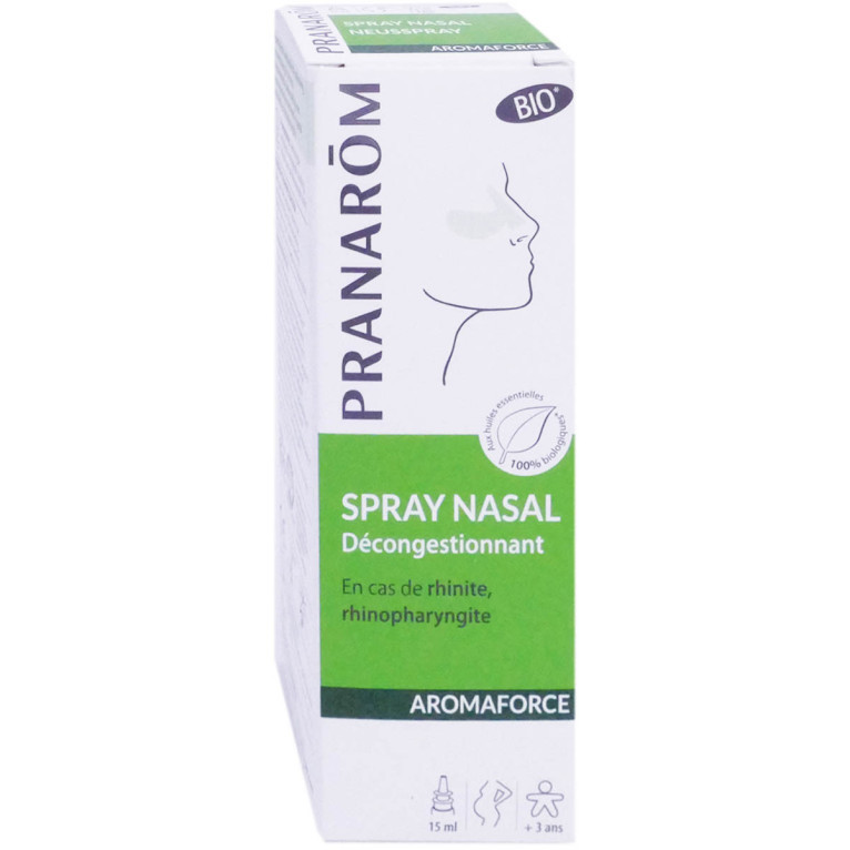 Allergoforce- Spray nasal decongestionnant - 15 ML - PRANAROM
