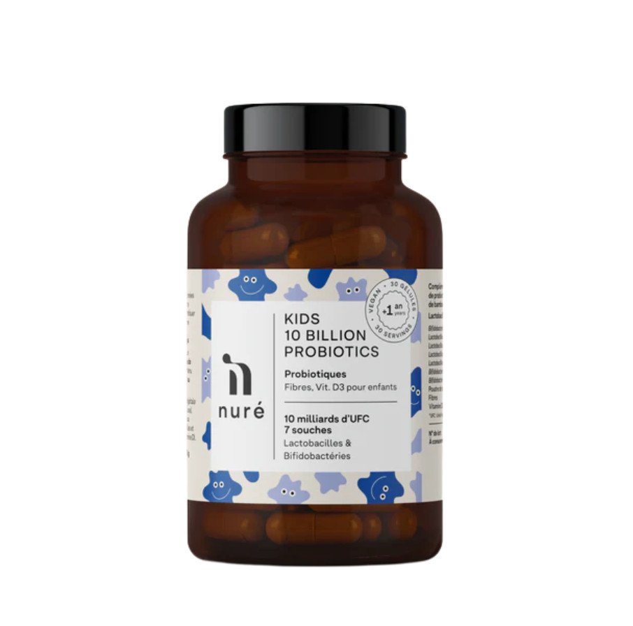  Kids 10 billion probiotics - 30 mini capsules - NURE NUTRITION 