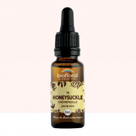 FDB 16 Honeysuckle, Chevrefeuille - Compte Gouttes BIO Demeter - 20 ml - BIOFLORAL