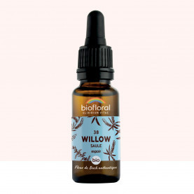 FDB 38 Willow, Saule - Compte Gouttes BIO Demeter - 20 ml - BIOFLORAL