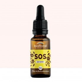 SOS Secours - Compte Gouttes BIO Demeter - 20 ml - BIOFLORAL
