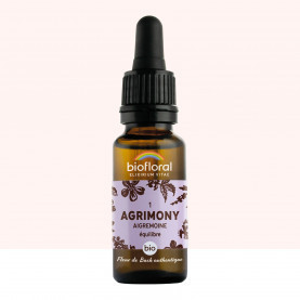 FDB 01 Agrimony, Aigremoine - Compte Gouttes Bio Demeter - 20 ml - BIOFLORAL