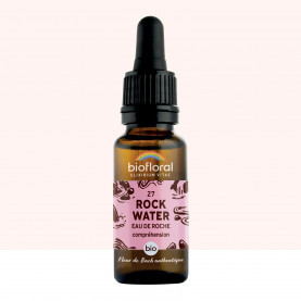 FDB 27 Rock Water, Eau De Roche - Compte Gouttes BIO Demeter - 20 ml - BIOFLORAL