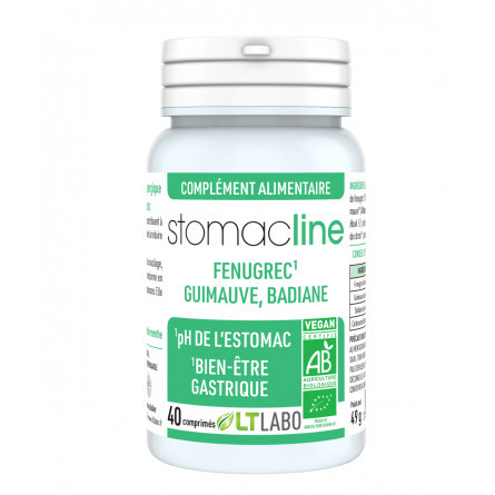 Stomacline - Bien-être digestif - 40 comprimés - LT LABO
