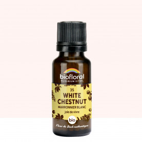 FDB 35 White Chestnut, Marronnier Blc - Granules BIO - 19,5 g - BIOFLORAL