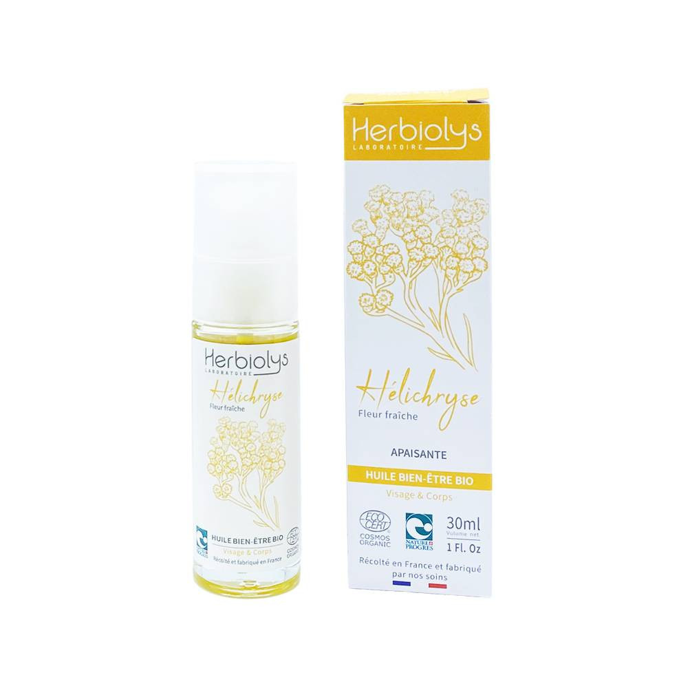 Macérat huileux Helichryse - 30 ml - HERBIOLYS