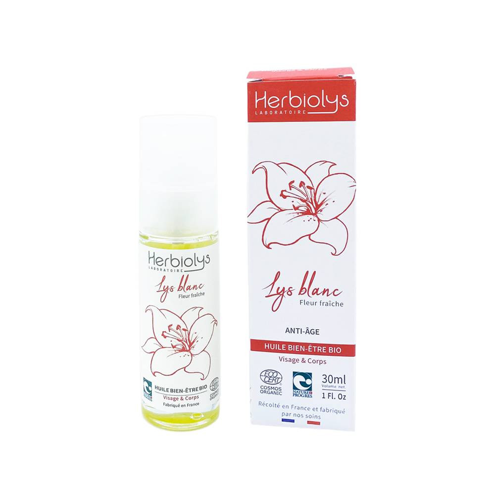 Macérat huileux Lys blanc - 30 ml - HERBIOLYS