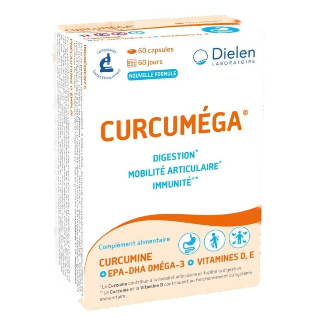 CURCUMÉGA - 20 capsules - DIELEN 